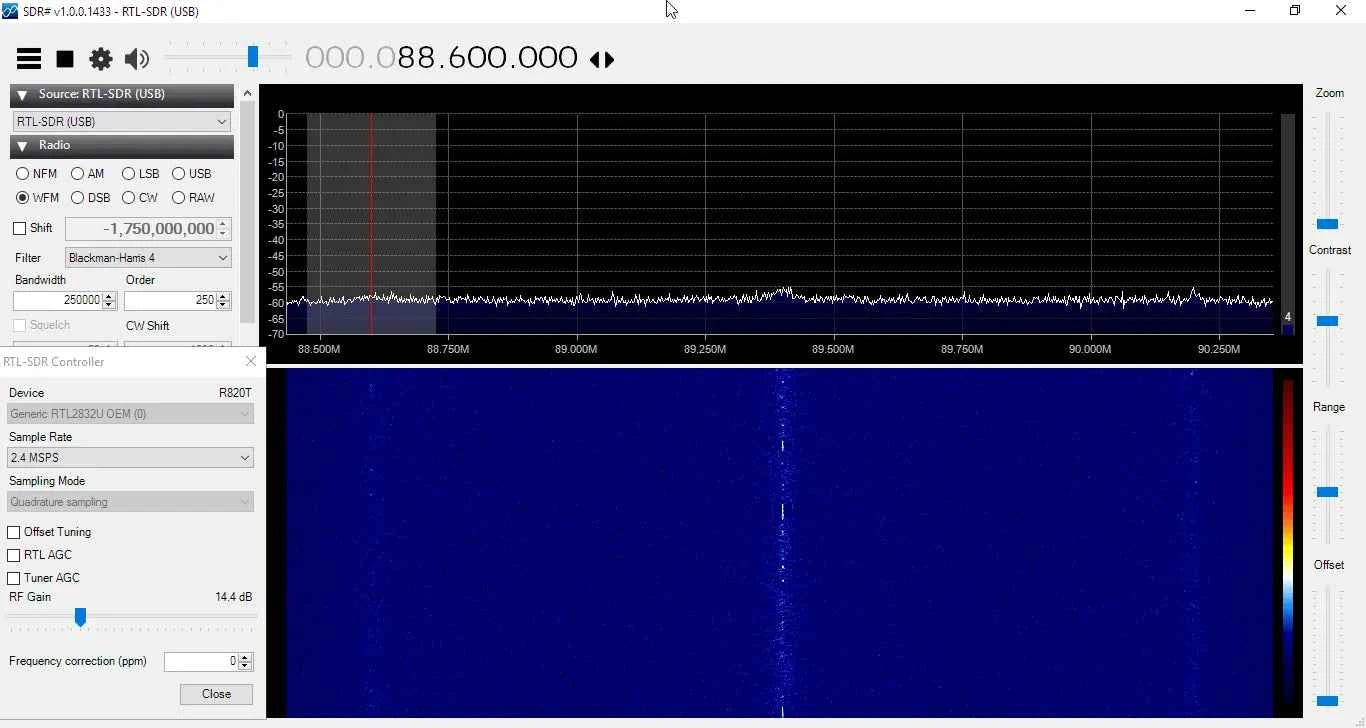 RTL-SDR FM Bandstop Filter - RFCharge