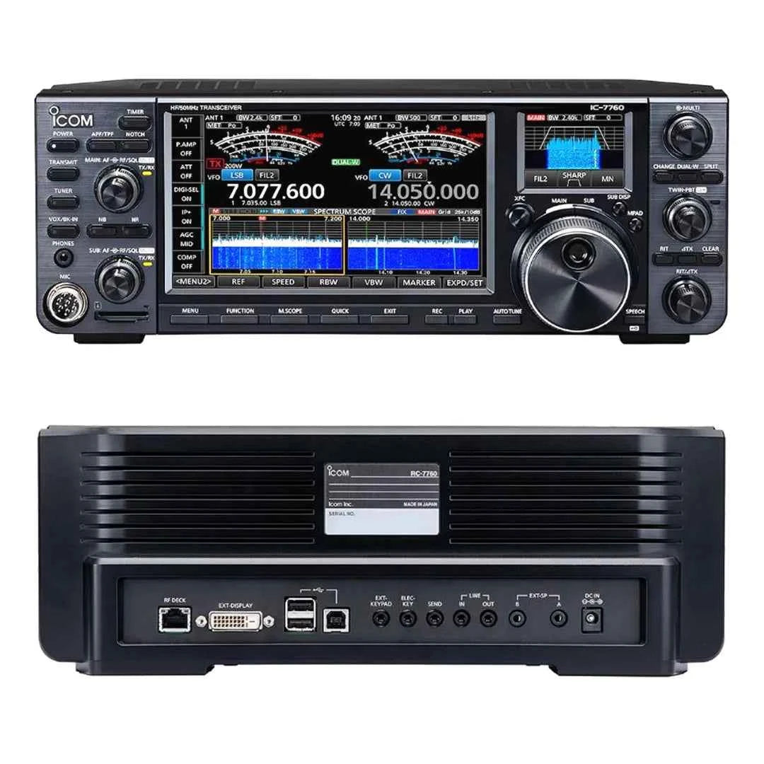 ICOM IC-7760 HF/50MHz All Mode Transceiver for Superior Communication and Performance | RF Communications Product by RFCharge