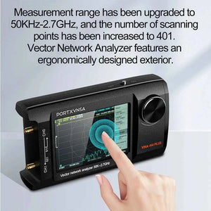 PORTXVNSA VNA-H4 Plus 50kHz-2.7GHz - RFCharge