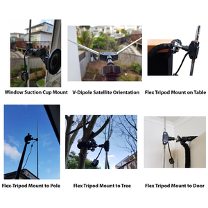 RTL-SDR Multipurpose Dipole Antenna Kit | RF Communications Product by RFCharge