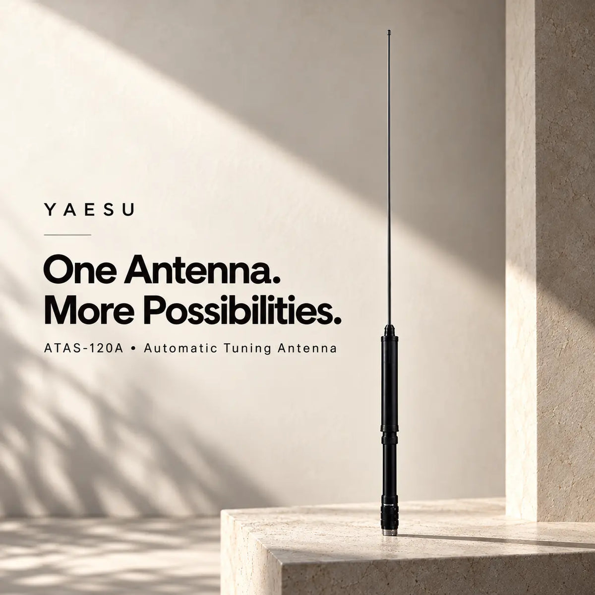 Yaesu ATAS-120A Auto Active Tuning Antenna