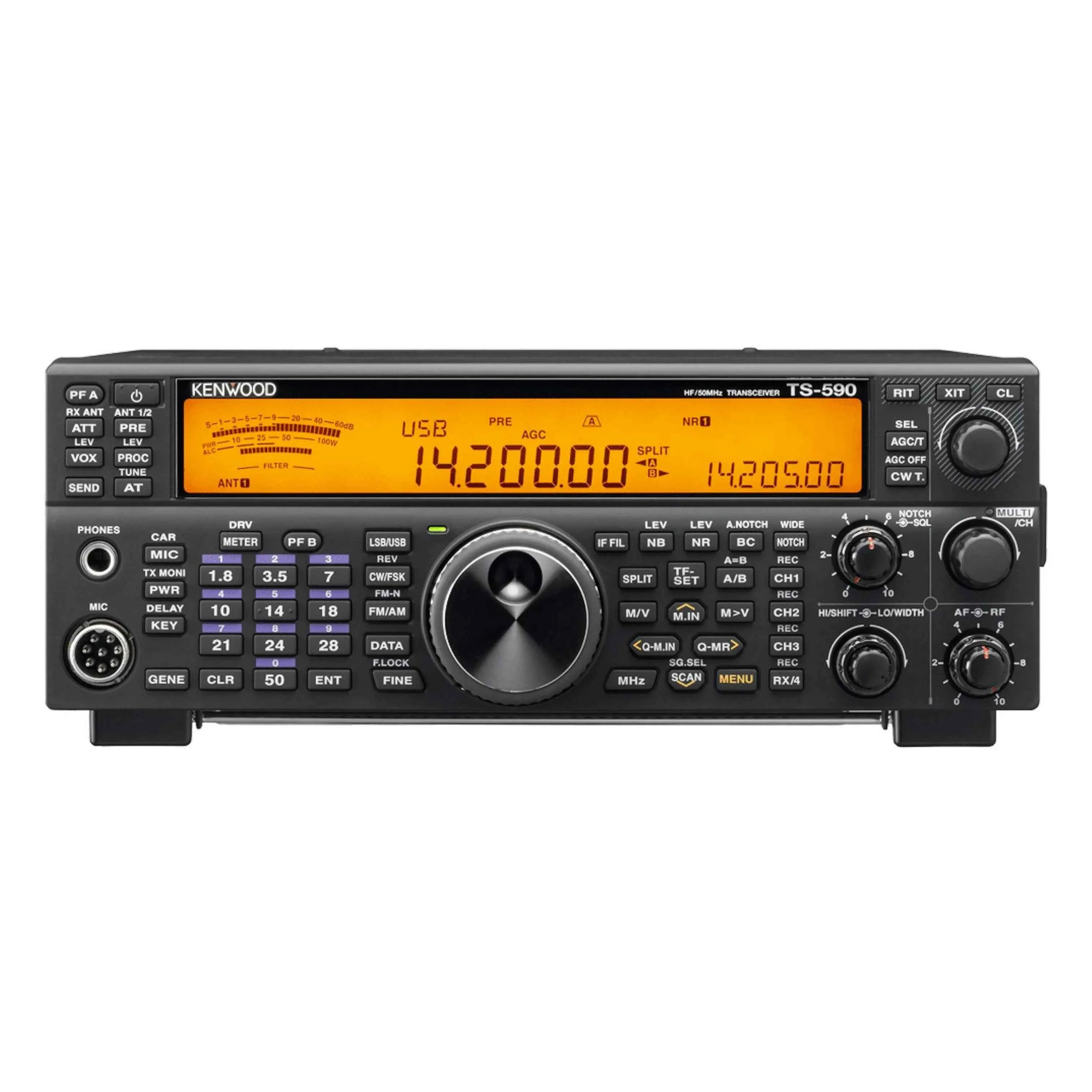 Kenwood TS-590S HF/6 Meter Base Transceiver - RFCharge