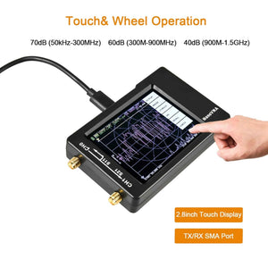 NanoVNA-H Vector Network Analyzer - RFCharge