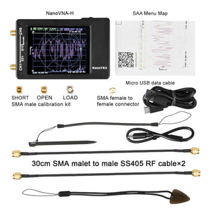 NanoVNA-H Vector Network Analyzer - RFCharge