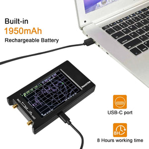 NanoVNA-H4 Vector Network Analyzer - RFCharge