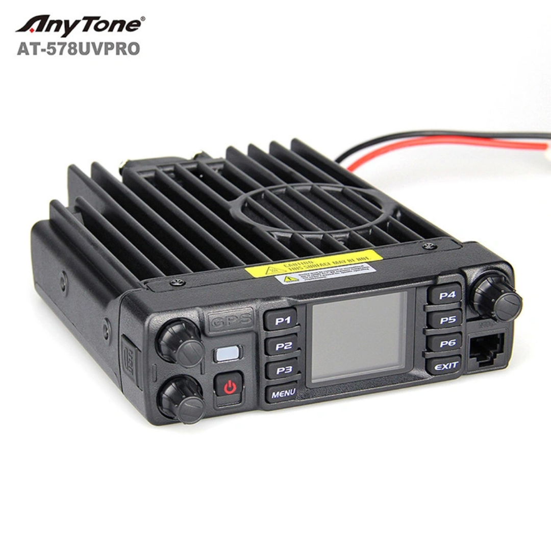 Anytone AT-D578UV Dual Band DMR with Bluetooth, GPS, APRS and Airband