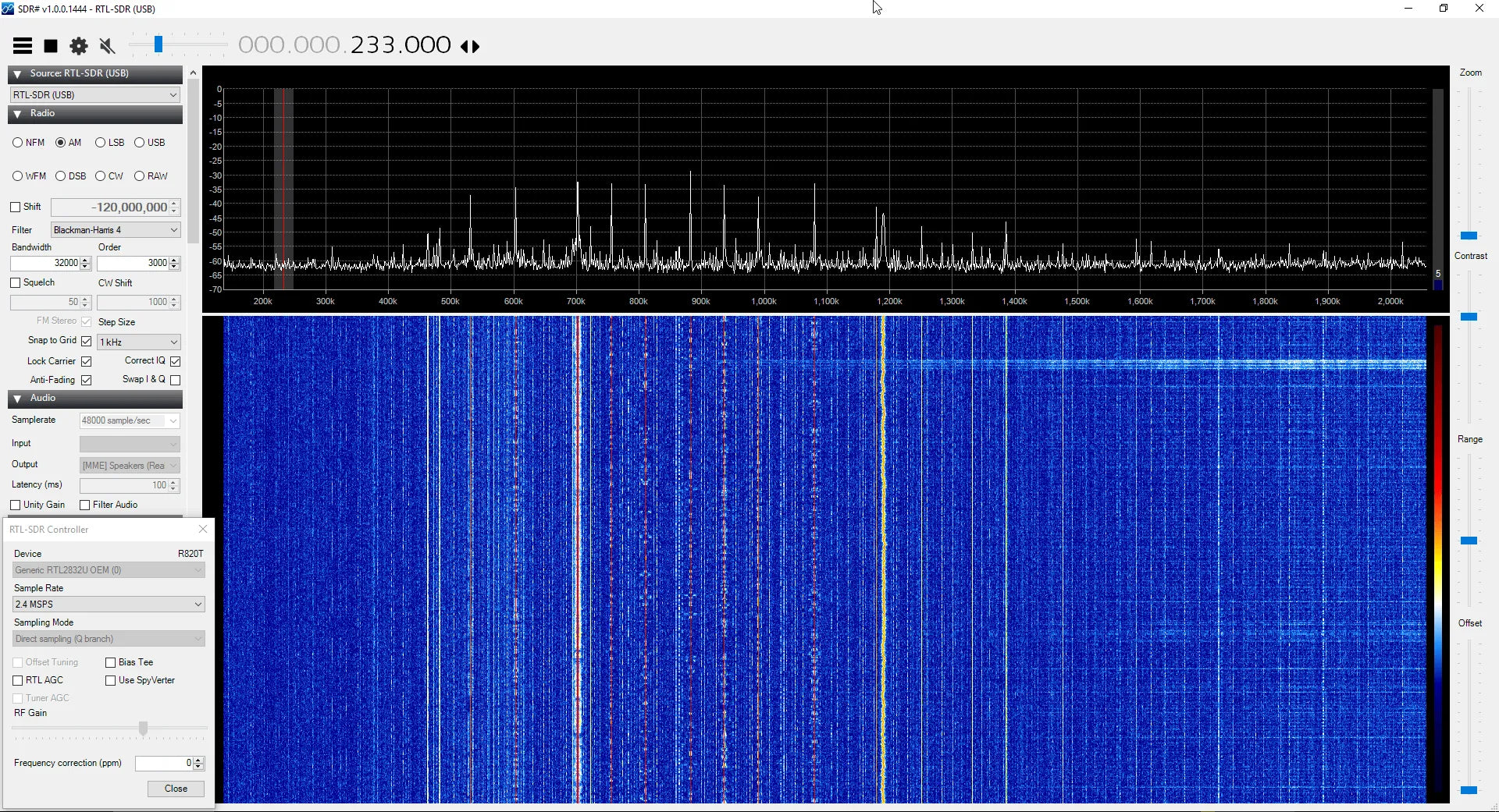 RTL-SDR AM High Pass Filter