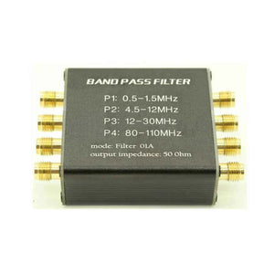 0.5-1.5MHz/4.5-12MHz/12-30MHz/80-110MHz BPF - RFCharge