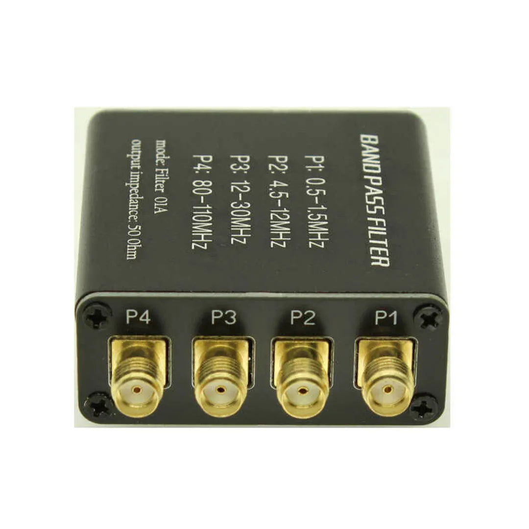0.5-1.5MHz/4.5-12MHz/12-30MHz/80-110MHz BPF
