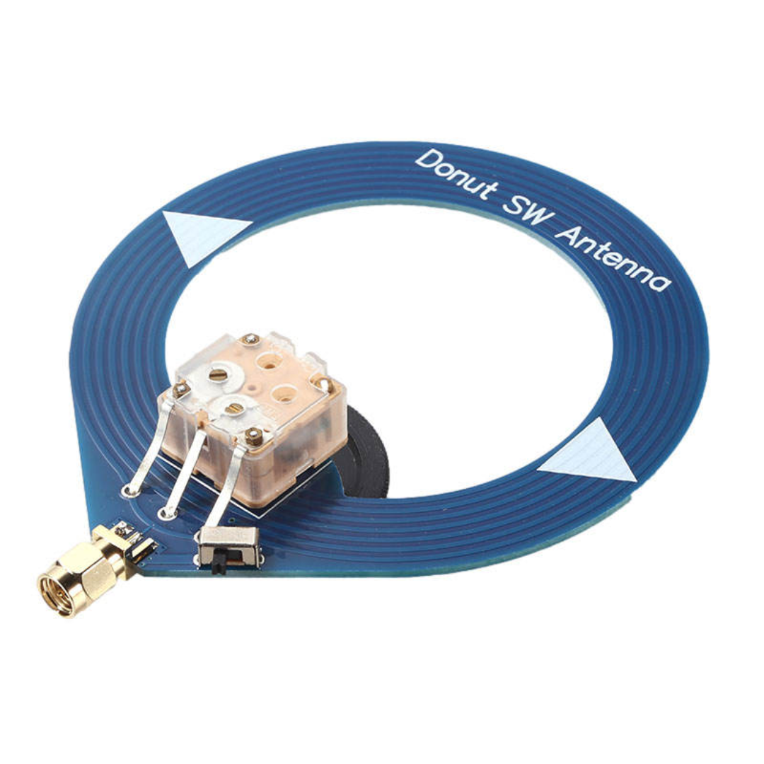 Hamgeek Blue Donut SW Antenna Mini Loop 4MHz-24MHz