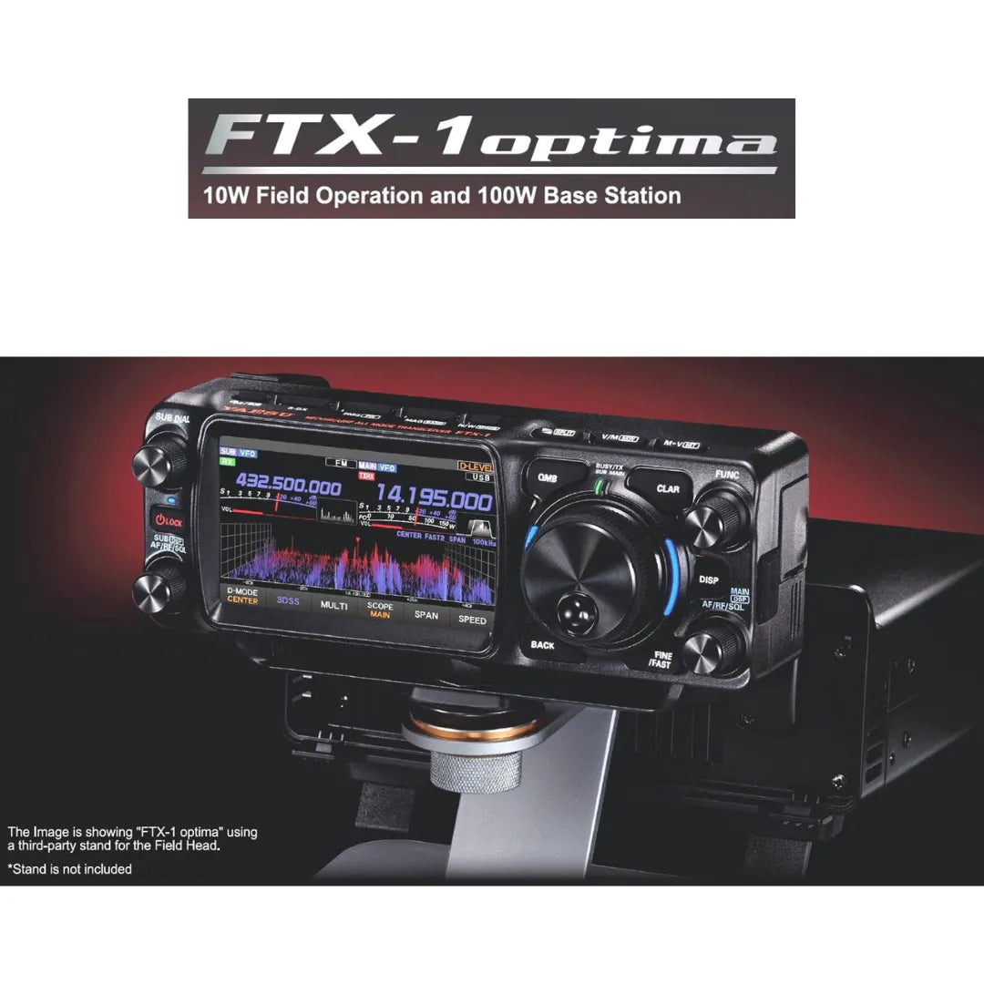 Yaesu FTX-1-OPTIMA HF/50/144/430MHz SDR All Mode Base/Portable Transceiver