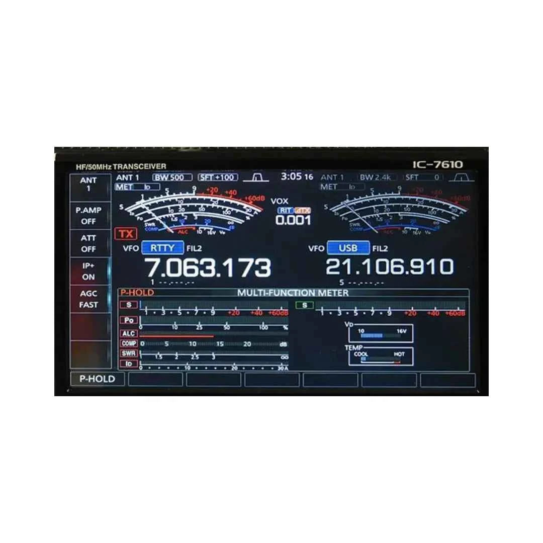 ICOM IC-7610 HF/50MHz All Mode Transceiver | Amateur Radio, RF