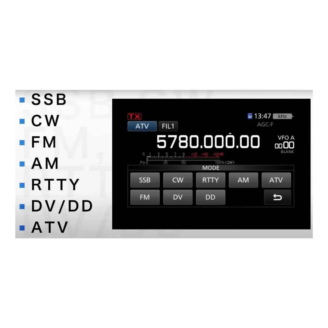ICOM IC-905 Transceiver for VHF/UHF/SHF All Mode Communication – Base and Portable Solution - RFCharge