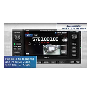 ICOM IC-905 Transceiver for VHF/UHF/SHF All Mode Communication – Base and Portable Solution - RFCharge