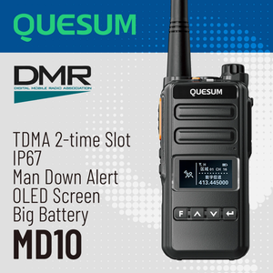 Quesum MD10 DMR FM Transceiver - RFCharge