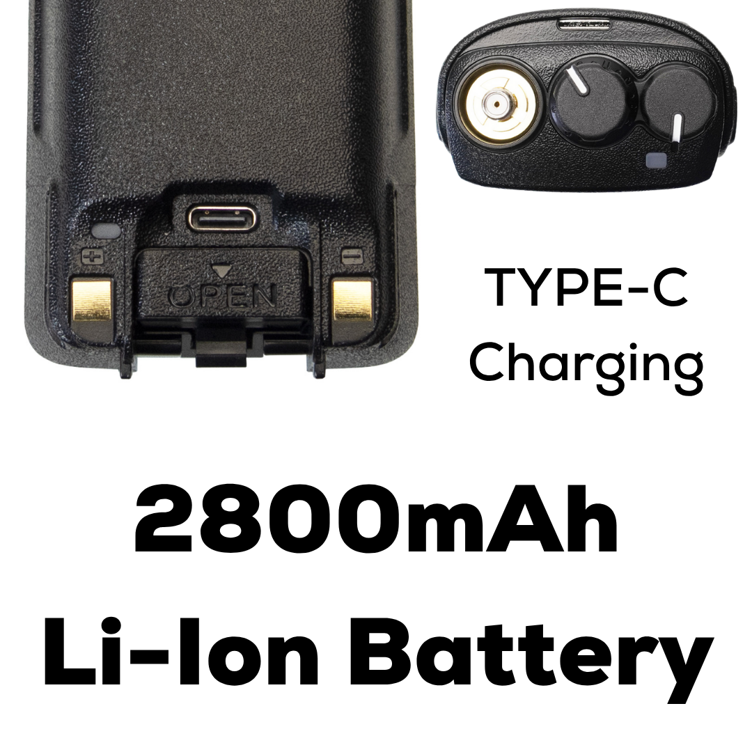 TYT MD-UV390 Plus Dual Band DMR Handheld Transceiver with GPS, AES and IP67 Rating - RFCharge