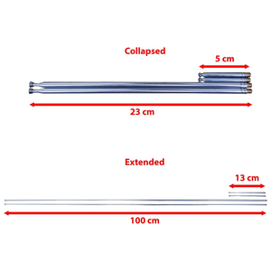 RTL-SDR Multipurpose Dipole Antenna Kit | RF Communications Product by RFCharge