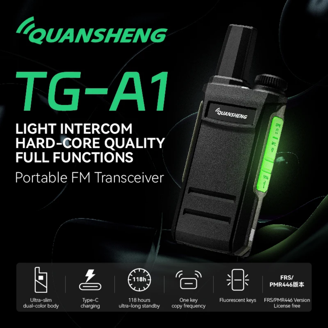 Quansheng TG-A1 License Free Walkie Talkie