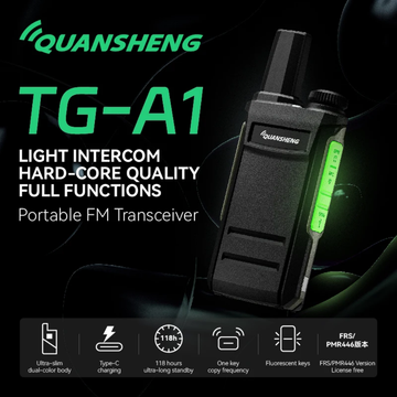 Quansheng TG-A1 License Free Walkie Talkie