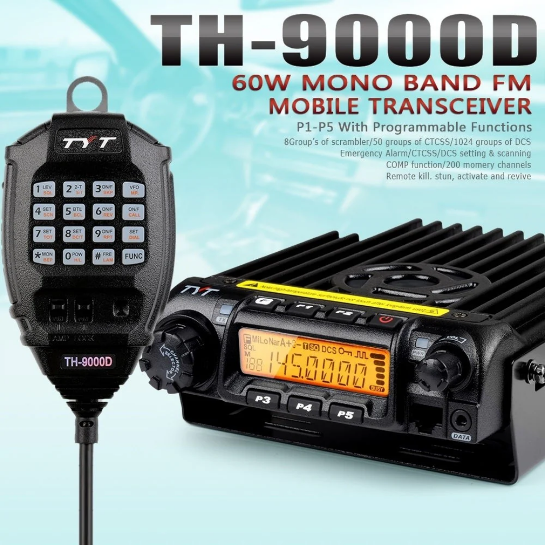 TYT TH-9000D 2M FM Transceiver