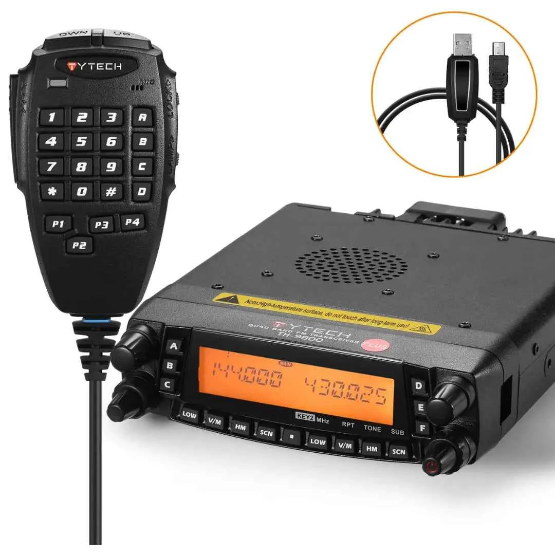 Tyt Plus TYT TH-9800 Plus 2M Quad VFO FM Transceiver | Amateur Radio, RF ...
