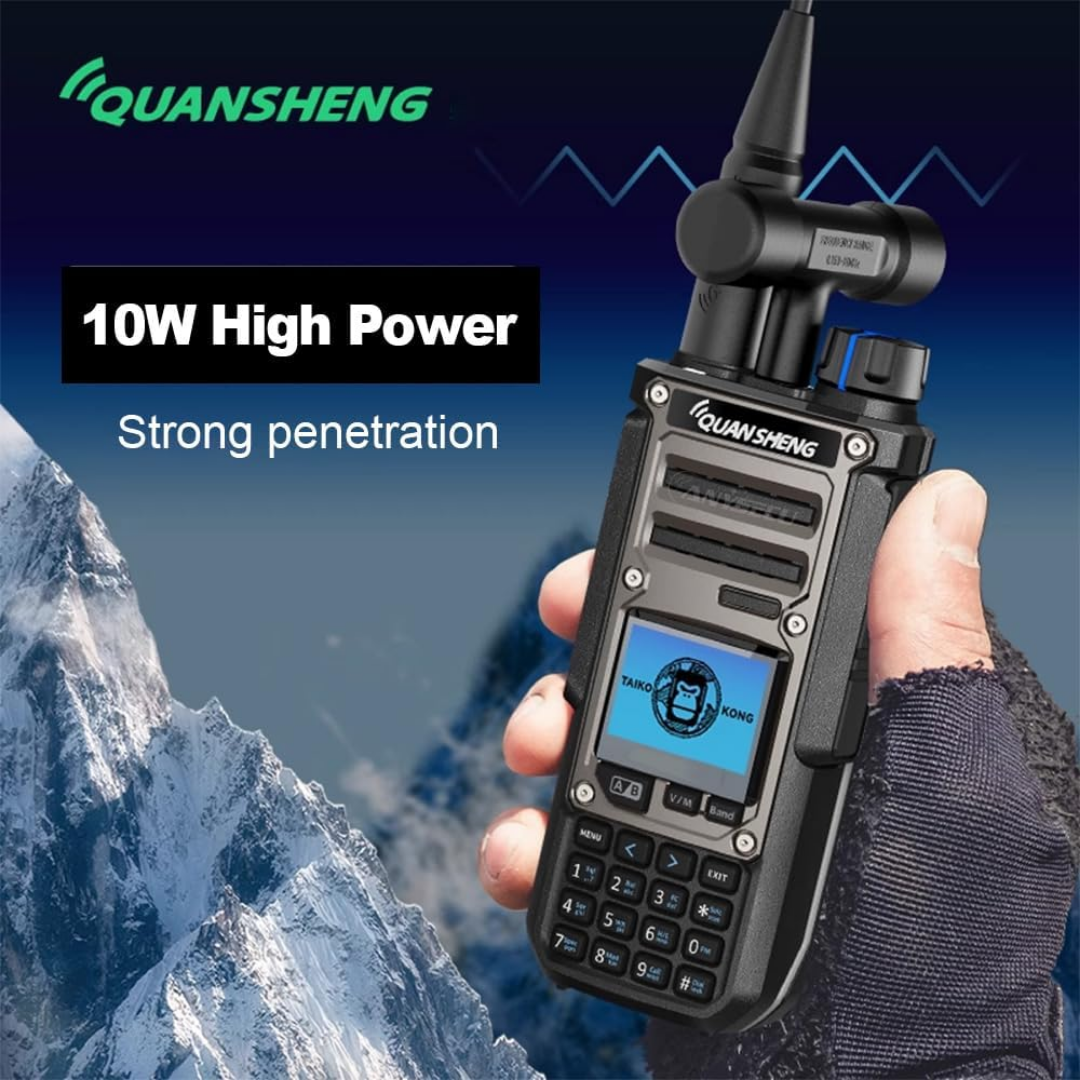 Quansheng TK-11(8) Dual Band FM Transceiver with HF RX - RFCharge
