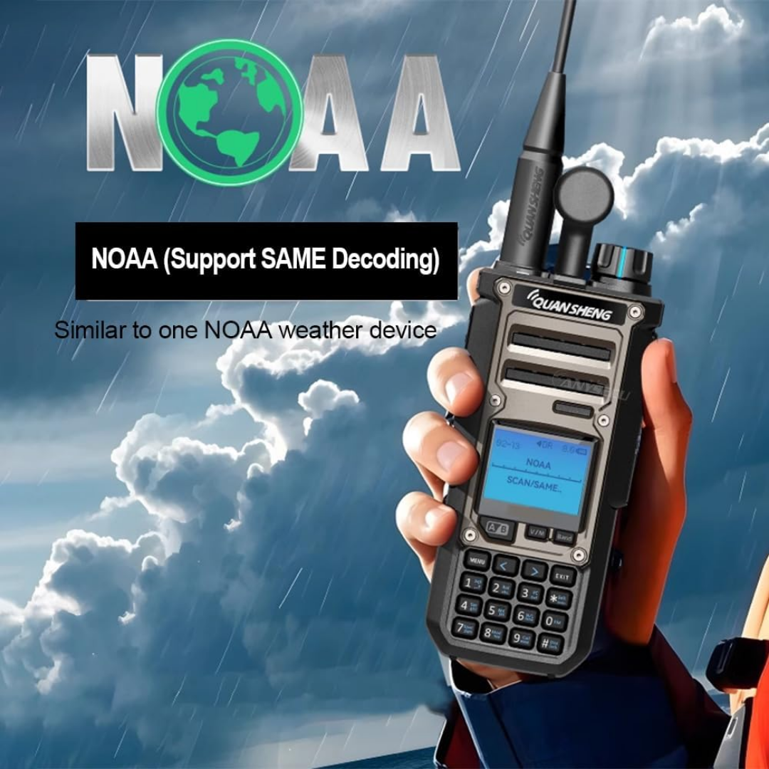 Quansheng TK-11(8) Dual Band FM Transceiver with HF RX - RFCharge