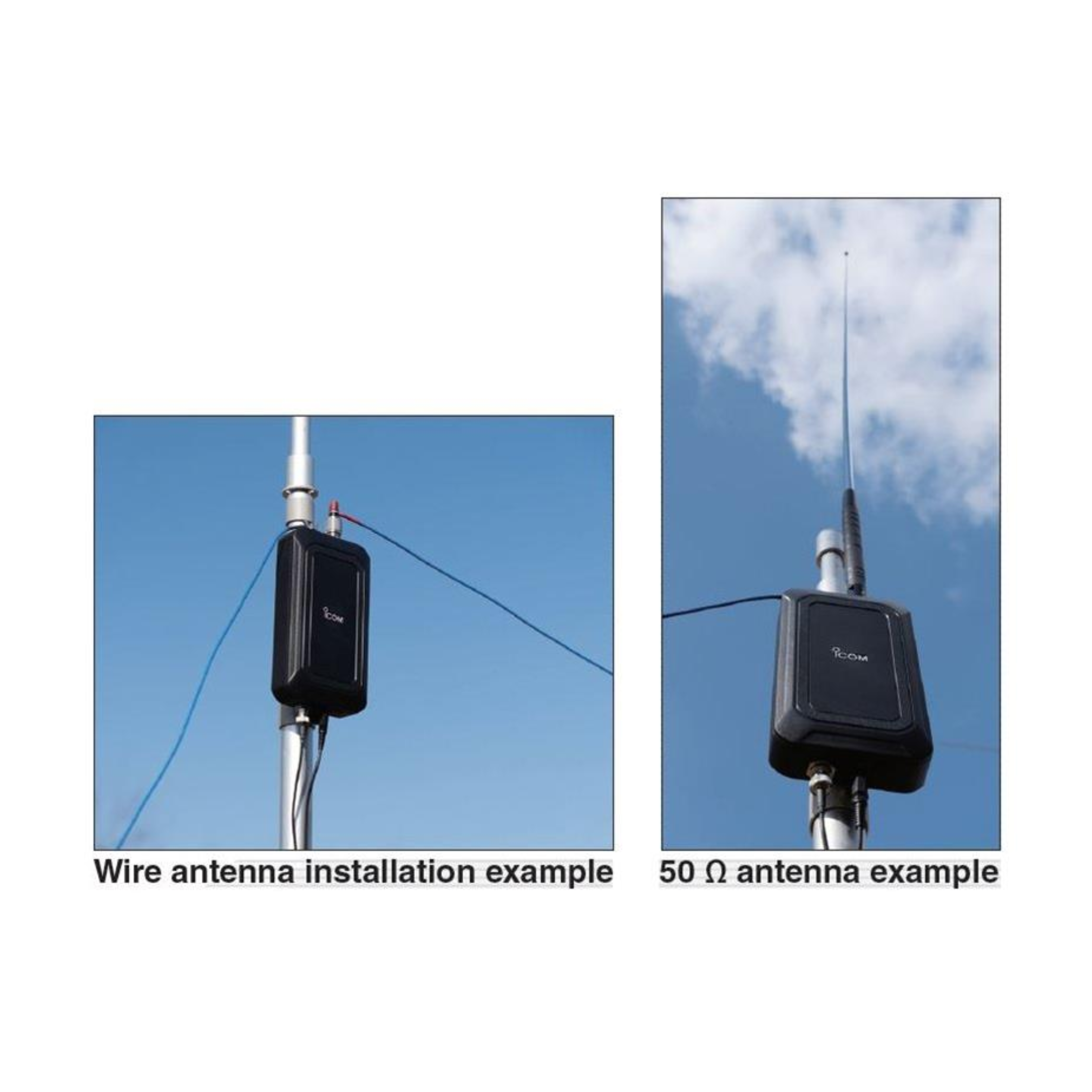 ICOM AH-705 Compact Antenna Tuner