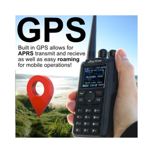 AnyTone AT-D878UV-II Plus Dual Band DMR Handheld Transceiver - RFCharge