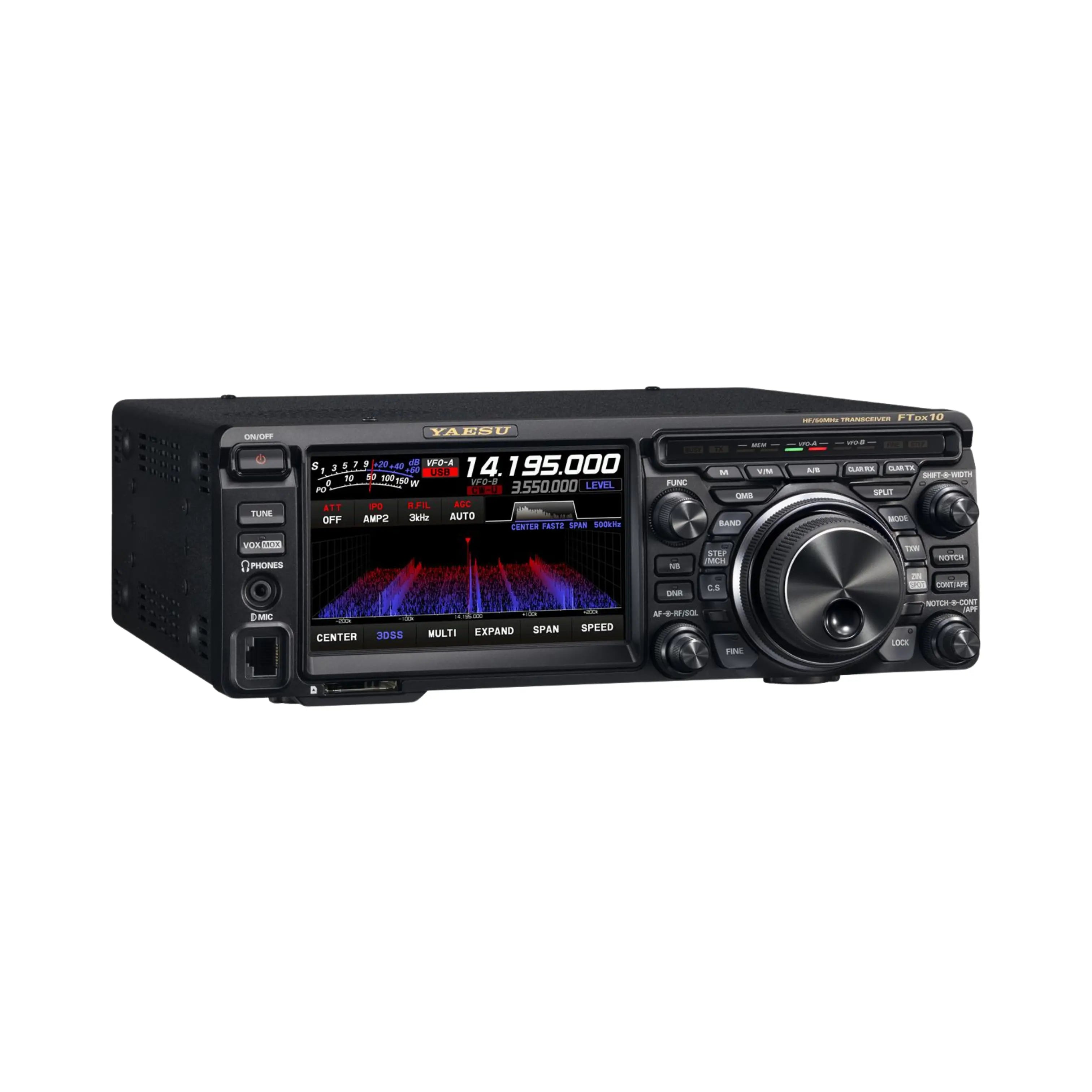 Yaesu FTDX10 Compact HF/50 MHz 100W SDR Transceiver