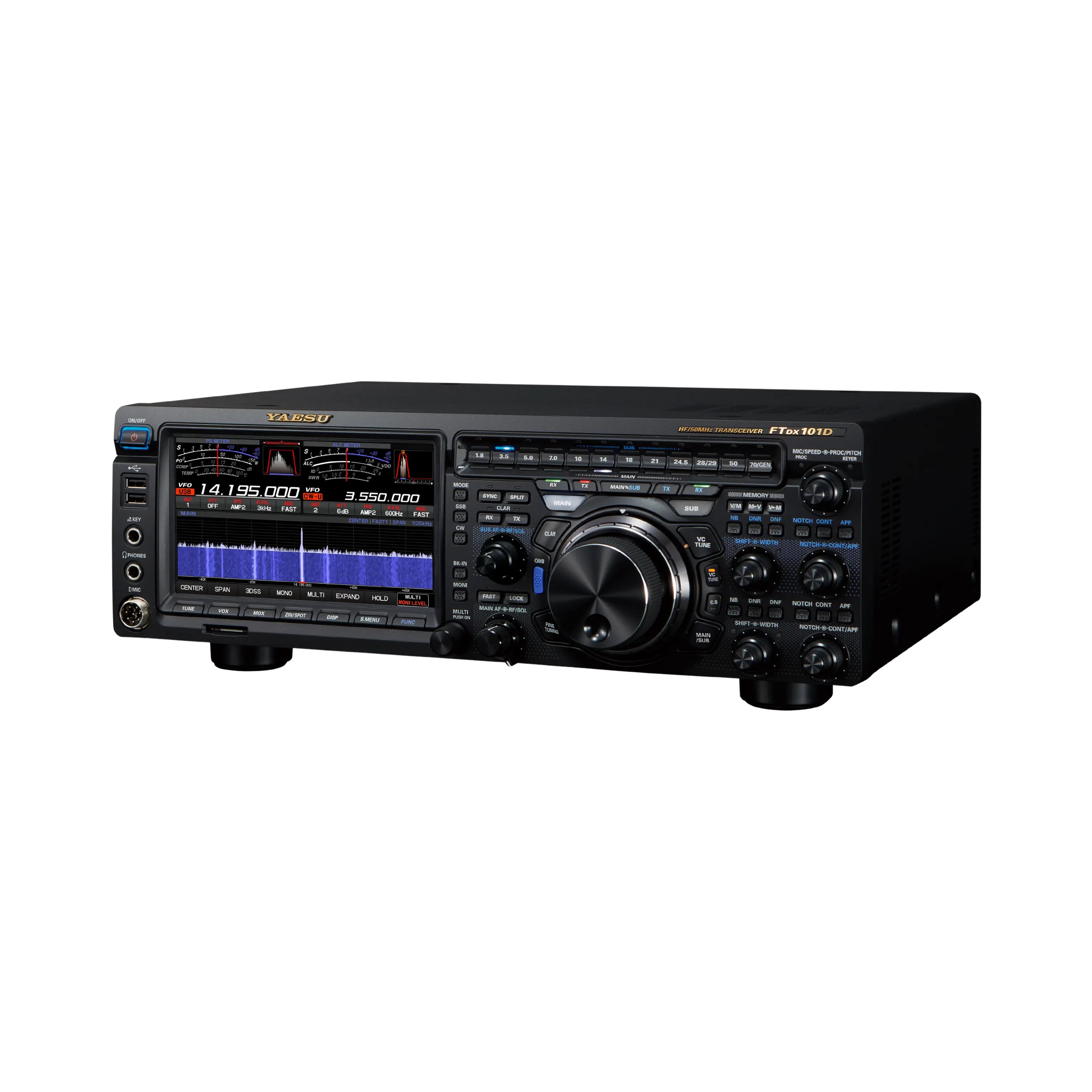 Yaesu FTDX-101D HF/50MHz 100W Transceiver