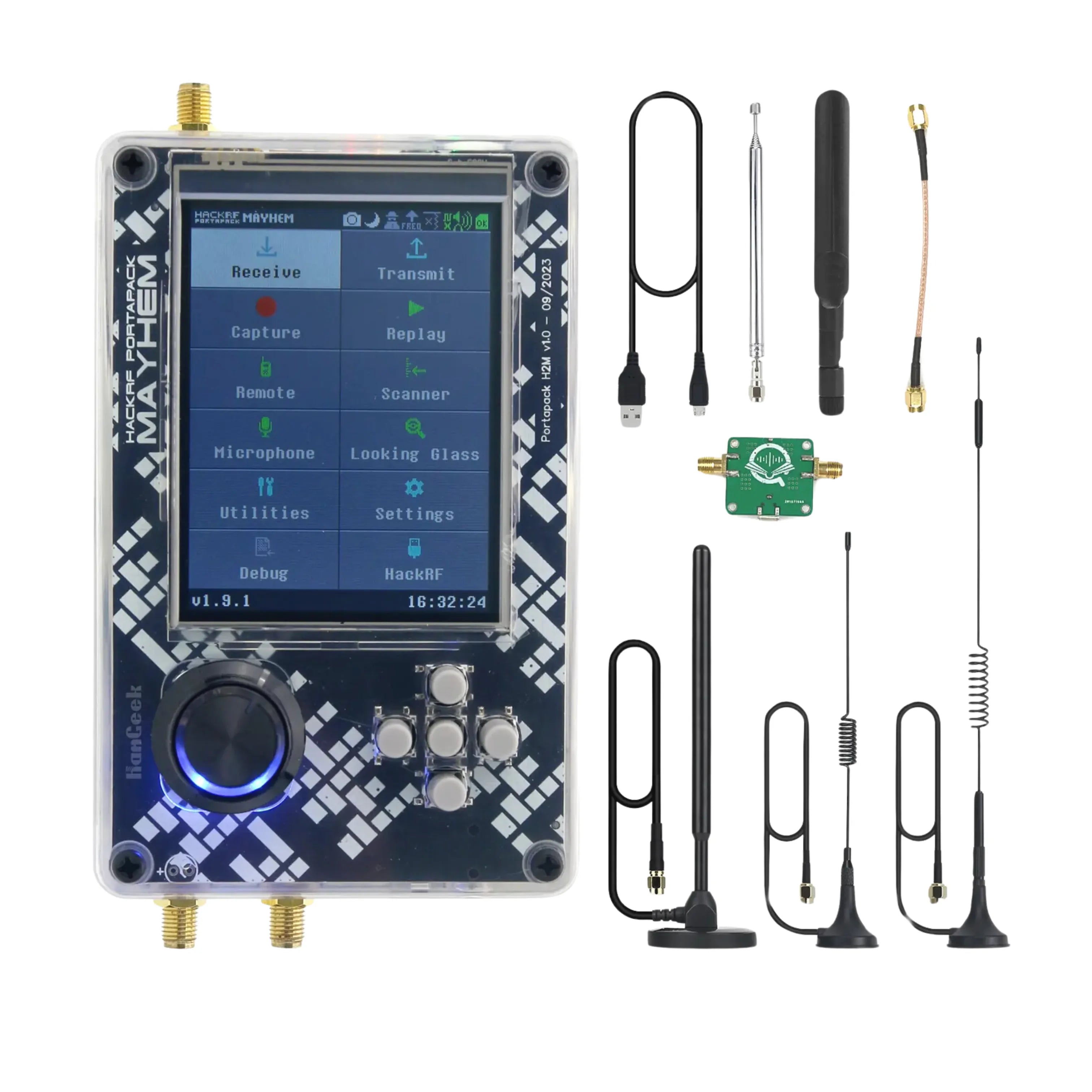 HackRF R10 Portapack H2M