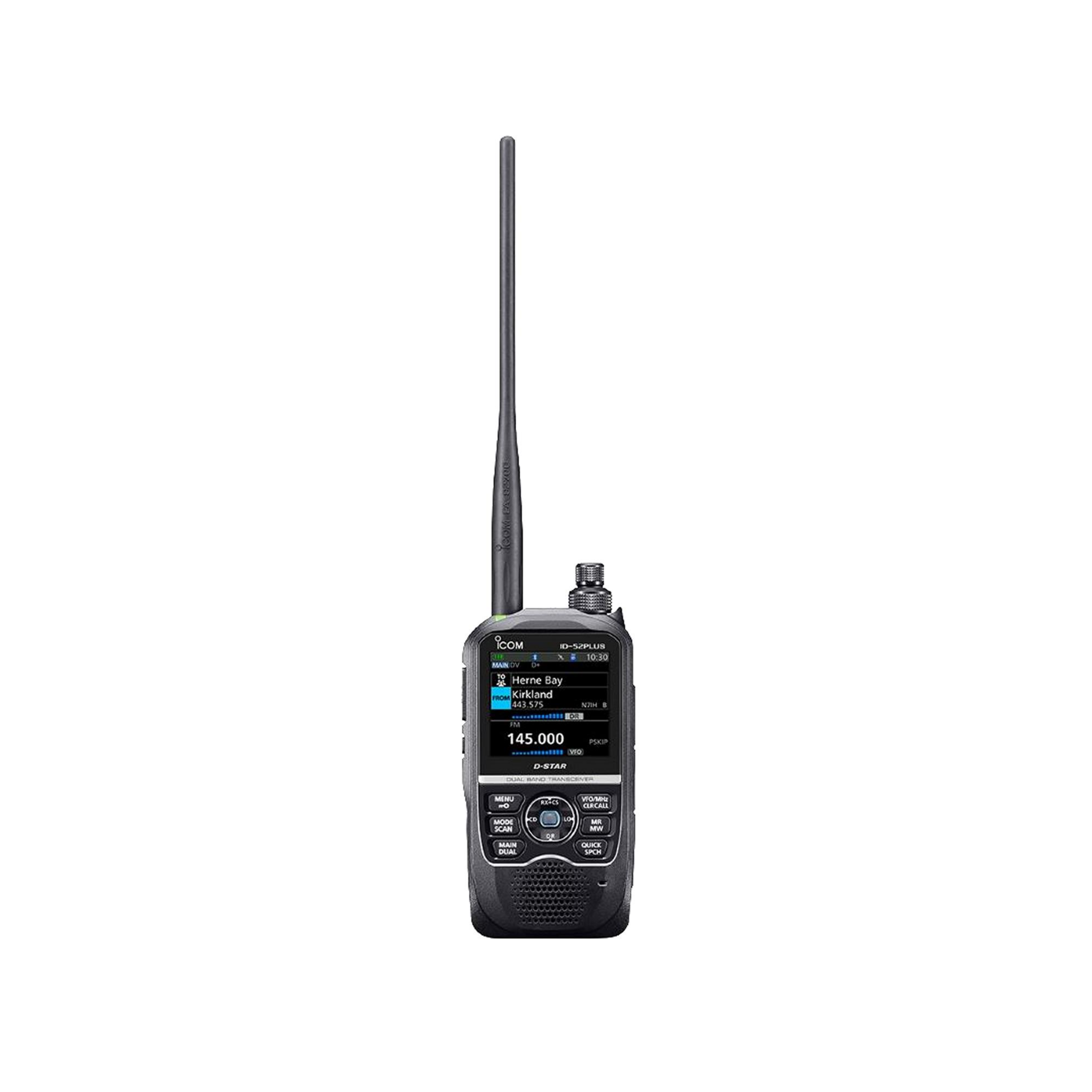 ICOM ID-52A-Plus VHF/UHF Multi Function D-Star Handheld Transceiver - RFCharge