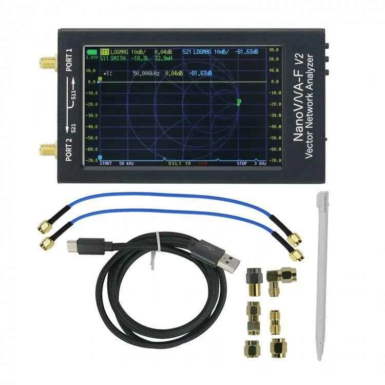 NanoVNA F-V2 Vector Network Analyzer - RFCharge