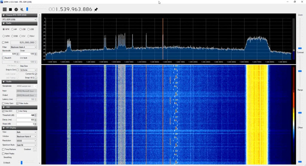 RTL-SDR Active L Band Antenna