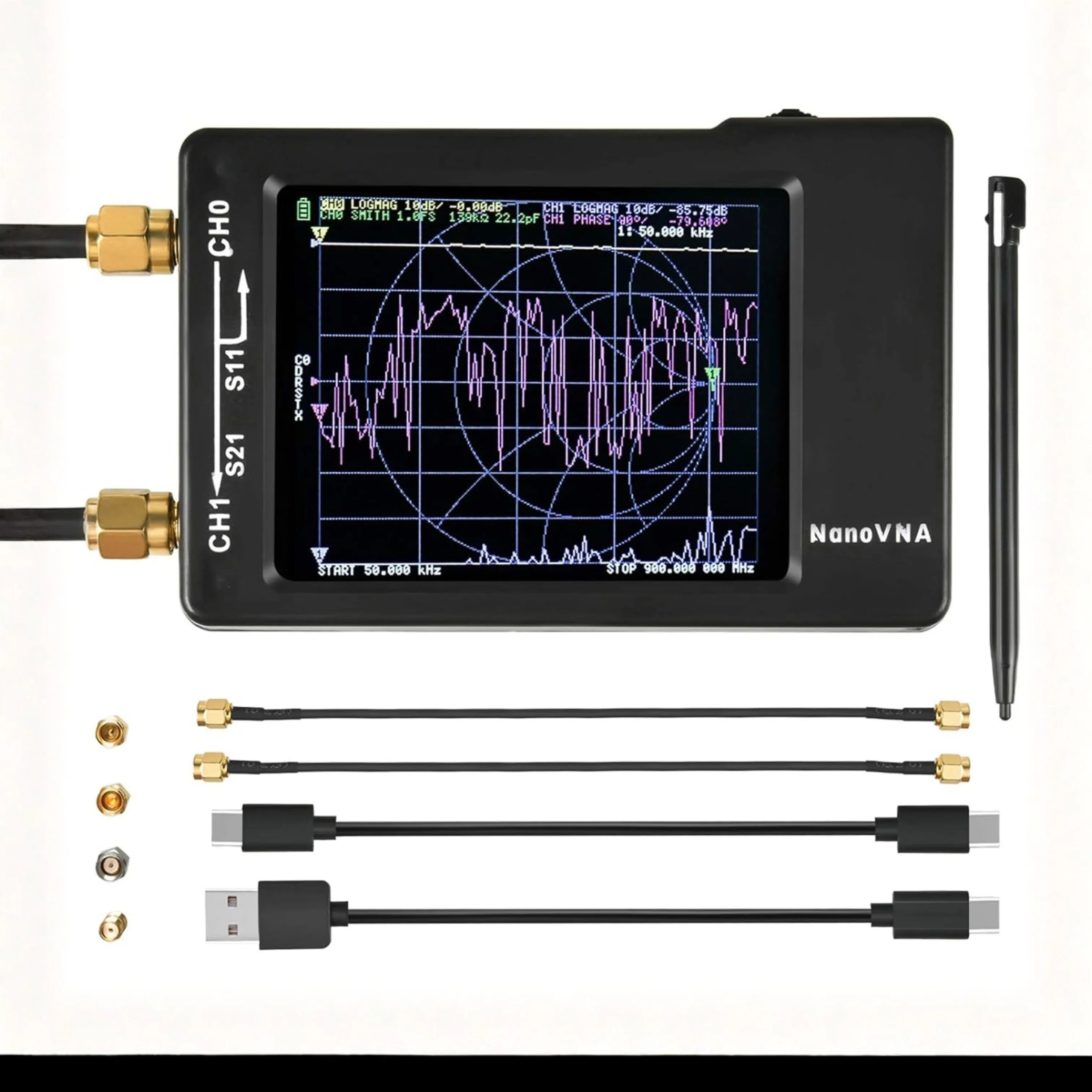 NanoVNA-H Vector Network Analyzer